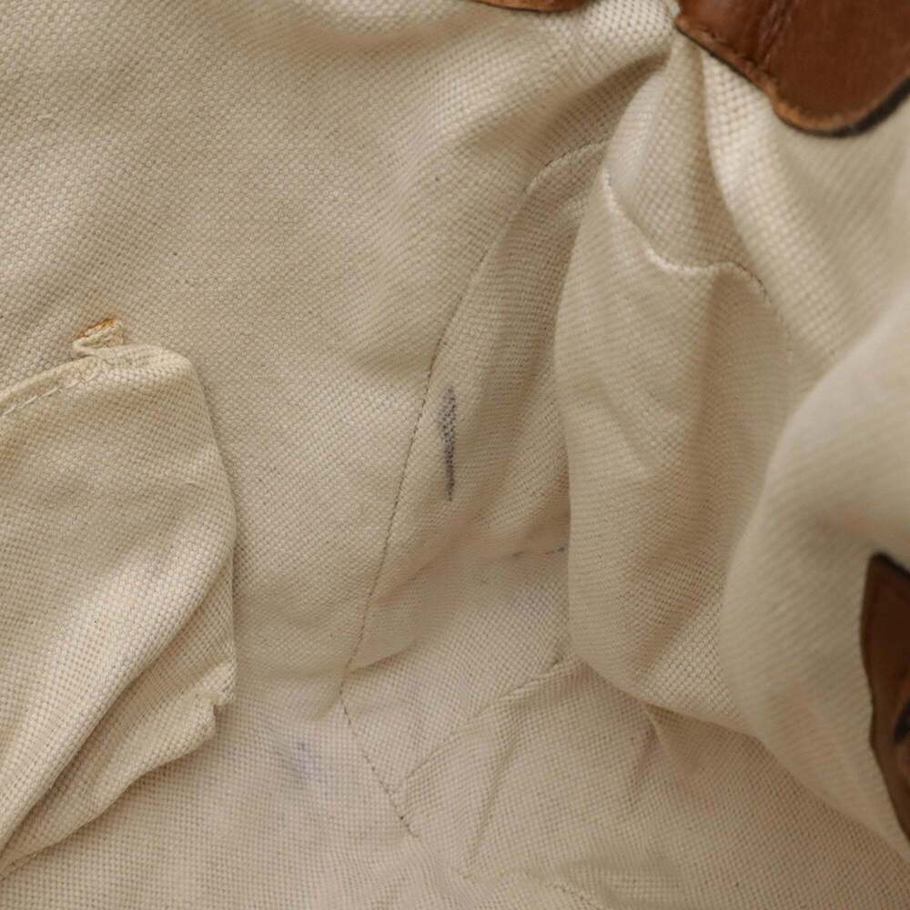 GUCCI Brown Leather Bamboo Shoulder Bag - Picture 8 of 10